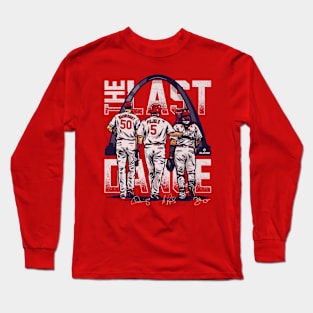 Adam Wainwright, Albert Pujols & Yadier Molina St.Louis Last Dance Long Sleeve T-Shirt